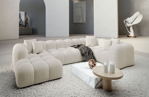 Sofa stoff wohnlandschaft - stoff,