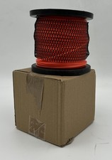 Bosuya Trimmerfaden Trimmer Schnur Rasen Mähfaden 2,4 mm x 100m Orange Rot 5-Kan