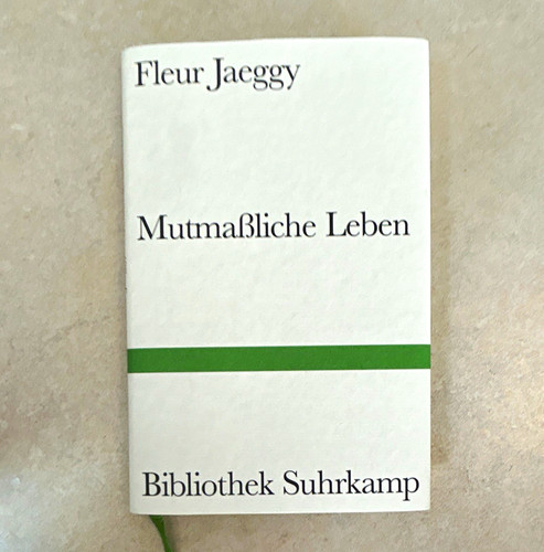 Fleur jaeggy mutmaßliche - fleur,