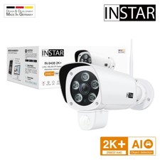INSTAR IN-9408 2K+ Netzwerkkamera mit LAN / WLAN (2,4Ghz / 5Ghz) / PIR / MIC
