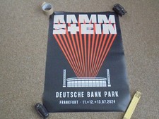 Rammstein Poster Frankfurt
