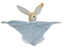 Steiff Schmusetuch Hase Häschen Hasi blau Fahne 237478 Schnuffeltuch Kuscheltuch