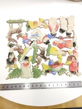 Dresdner Pappe Weihnachten Winter Engel Schneemann Baumbehang Antik Bergmann 