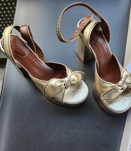 High heels plateau - high,