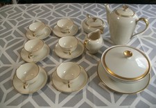 Mokkaservice, H&C Selb Bavaria Germany Heinrich, antik,Top