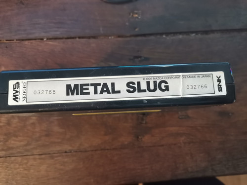 Metal slug neo geo mvs - metal,