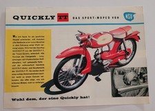 Prospekt NSU Quickly TT Das