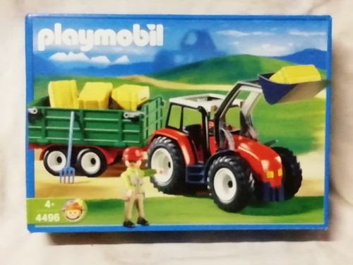 Playmobil 4496 trecker mit - trecker,