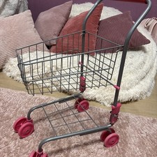 Einkaufswagen Kaufladen Kindereinkaufswagen Pink Puppen Einkaufswagen