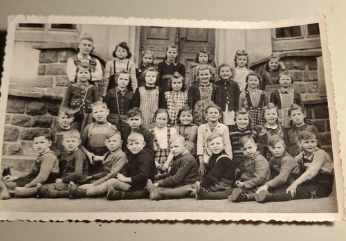 Altes foto vintage schulklasse - altes,
