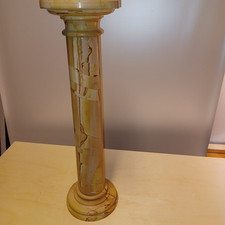 Echte Marmor Säule, schwer