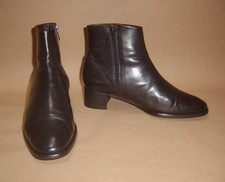 Sioux Sacchetto Stiefeletten mit RV in Schwarz Glattleder Grösse 38 (UK-5)