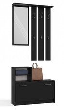 Garderoben Set mit Spiegel