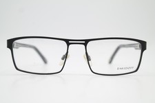 Brille DAVIDOFF 93042-610 Schwarz Silber Eckig Brillengestell eyeglasses Neu