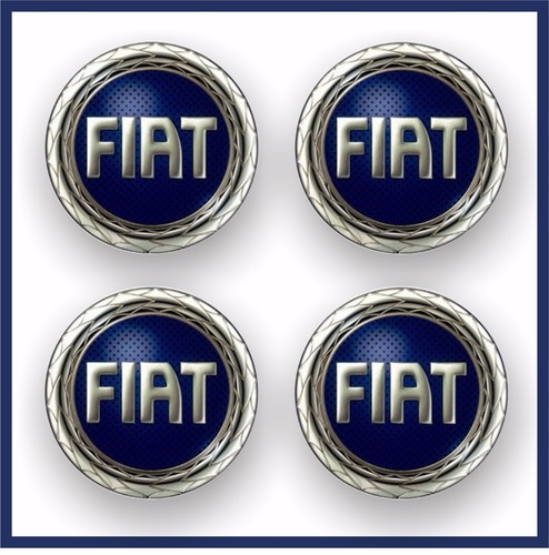 Aufkleber typ fiat blau - fiat,