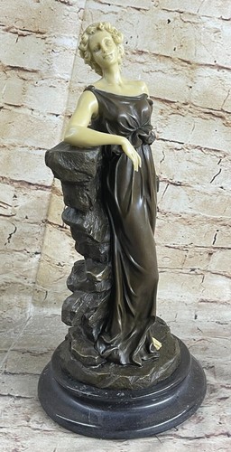 Preiss bronze römischer lady - bronze,