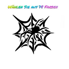 1 x Auto Aufkleber Spinne Netz