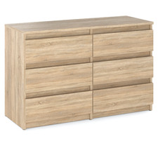 Kommode mit 6 Schubladen 100