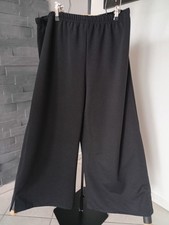 Hose Trousers 225 Lagenlook AKH schwarz Gummizug 44 46 48 50 52 54 56 XL XXL NEU