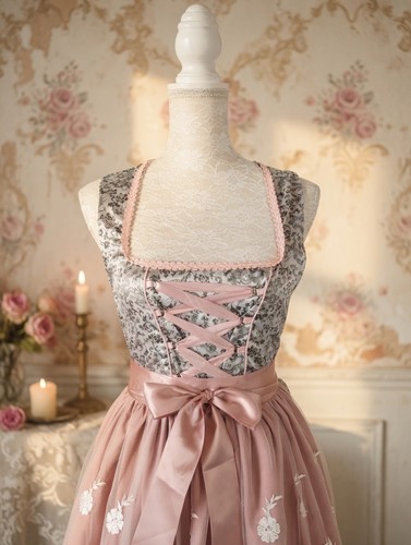 Satin dirndl brautdirndl - satin,
