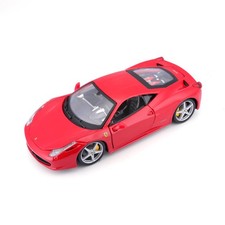 Bburago ferrari 458 italia - ferrari, rot