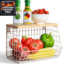 Obstkorb Wandkorb Edelstahl