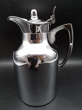 Alfi Isolierkanne,Thermoskanne Modell Juwel in Silber Glänzend,Nr.57,1 Liter