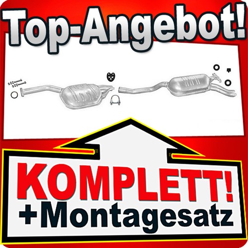 Auspuff für mercedes - für,