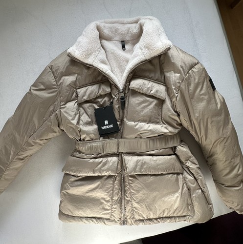 Mackage wendejacke teddy - wendejacke, beige