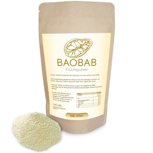 Natürlich getrocknetes baobab - natürlich,