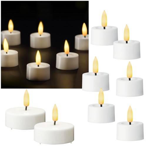 Led teelichter mit 3d - led,