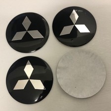 4Stk 56mm Mitsubishi Logo