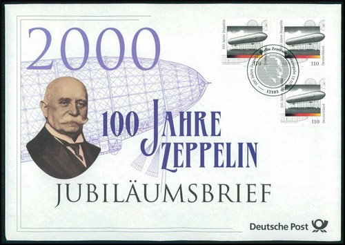 Deutsche post jubiläums fdc - post, jubilÄums-fdc