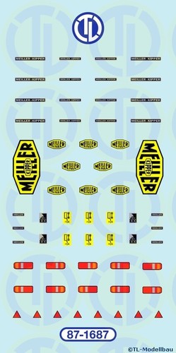 1687 decals meiller - -,