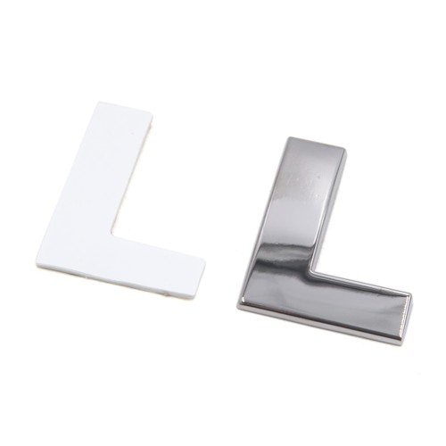 Metall buchstabe alphabet - l,