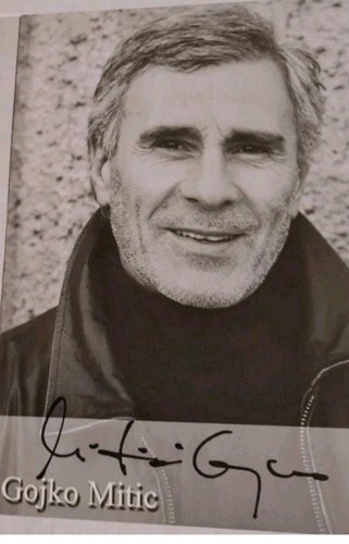 Gojko mitic autogramm winnetou - gojko,