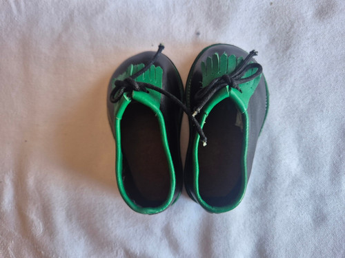 Puppenschuhe echt leder - echt,