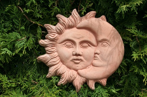 Terracotta sonne mond - sonne,