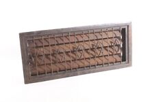 altes Gitter für Ofenklappe Ofentür Wärmeschacht Kachelofen Ofen Ascheklappe