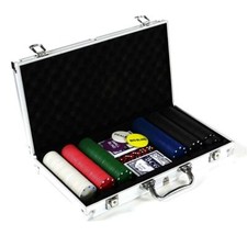 Pokerkoffer 300 pokerchips - 300,
