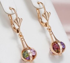 damen Ohrringen, 585 Roségold