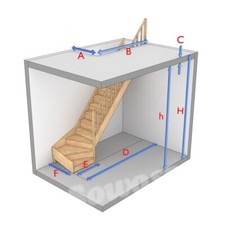 Loft-Treppe Mittelholm |