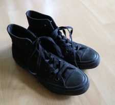wNeu Schuhe Chucks Converse All Star schwarz Stoff Halbschuh 38 / 5,5 Lunarlon
