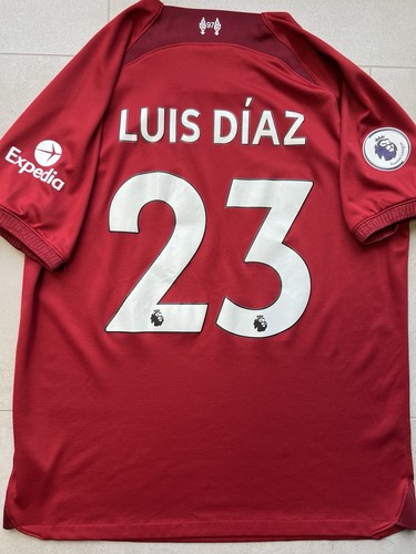 Luis díaz trikot - díaz, liverpool