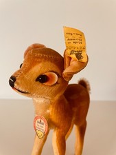 Seltene Vintage Steiff Disney Bambi 7959/00 – ca. 1959–1964 – Komplett mit allen