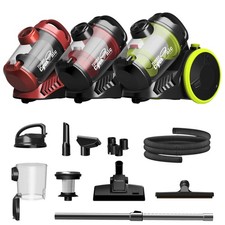 Staubsauger beutellos 19kPA EXTREM ohne Beutel Boden Sauger Trocken Tierhaare