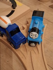 Holzeisenbahn großes Set