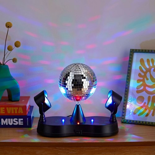 Drehbare discokugel led - drehbare,