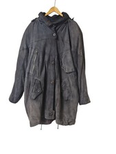 Damen Echtleder Mantel Gr. 44