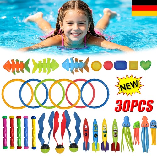 Pool tauchspielzeug set bunte - tauchspielzeug,